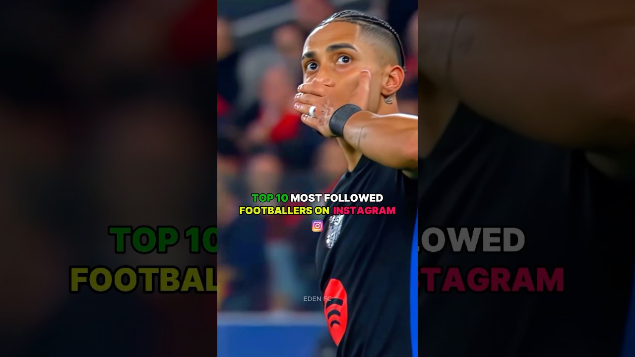 Top 10 MOST FOLLOWED Footballers on Instagram 