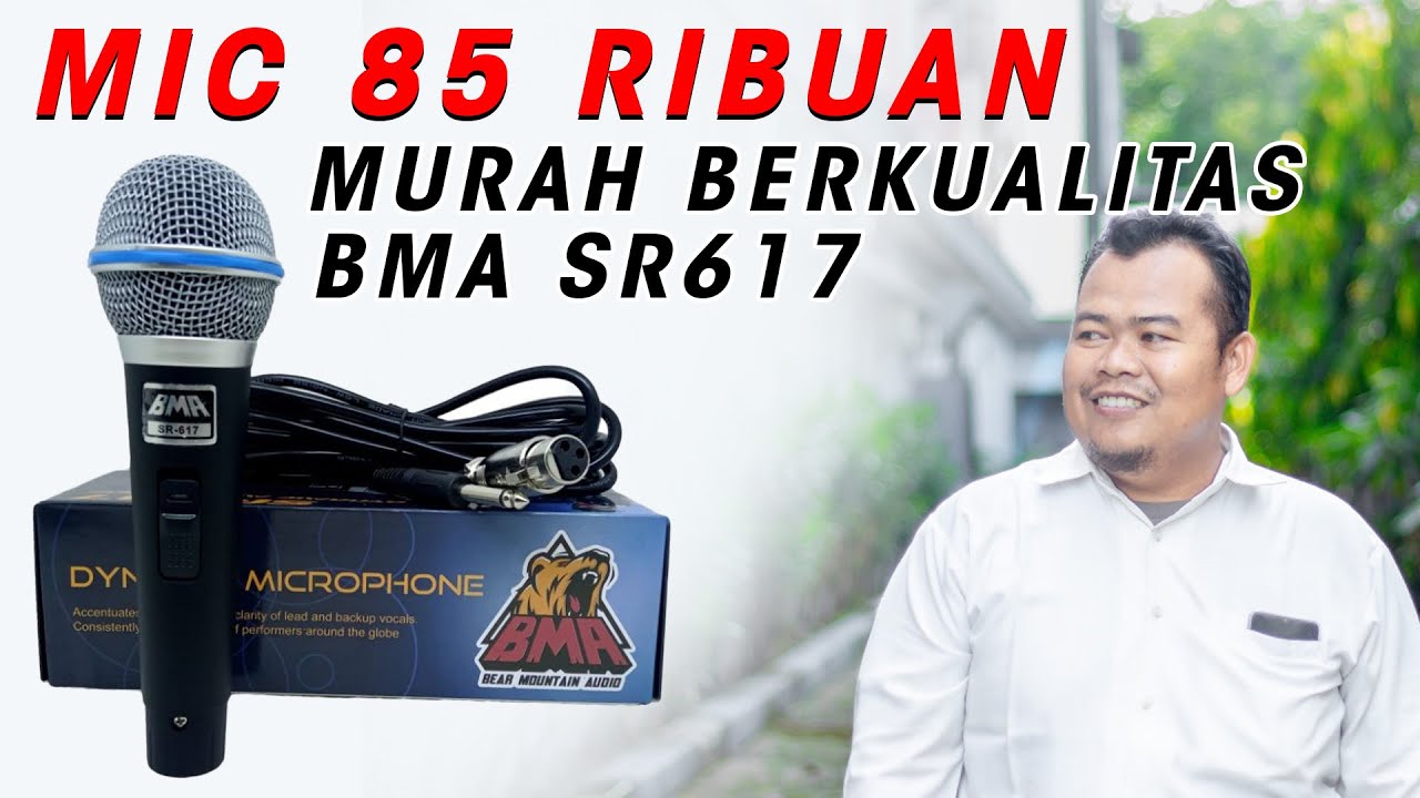 Mic Dinamic murah berkualitas - Mic Kabel BMA SR617 cuma 85 ribuan ...