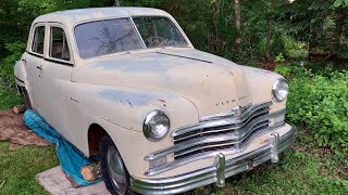 Will it run after 30+ years 1949 Plymouth - Engine locked solid