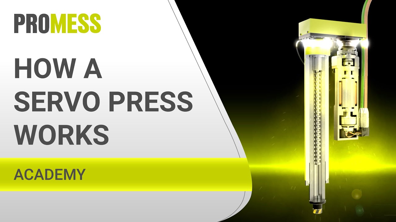 Servo press versus Diamond How a servo press works YouTube