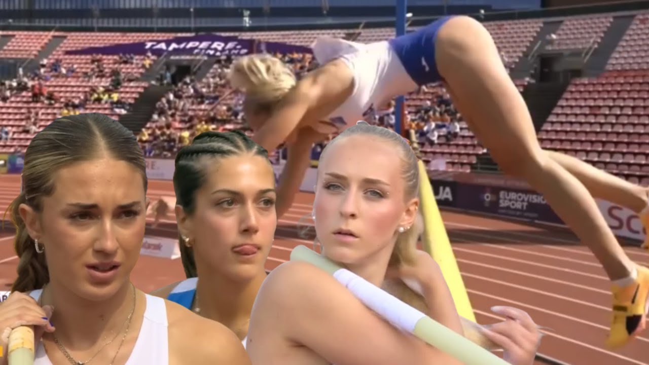 Women’s Pole Vault Final Highlights |  European Athletics U20 Championships