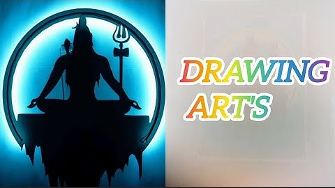 How To Draw Lord Shiva "Adiyogi Sketch" Step By Step Tutorial (Easy Method) Drawing Art