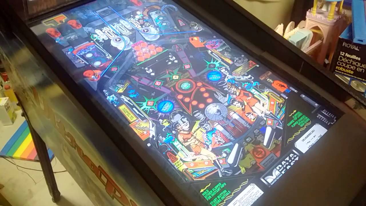 Ultrapin with updated PC and RCA monitor - YouTube