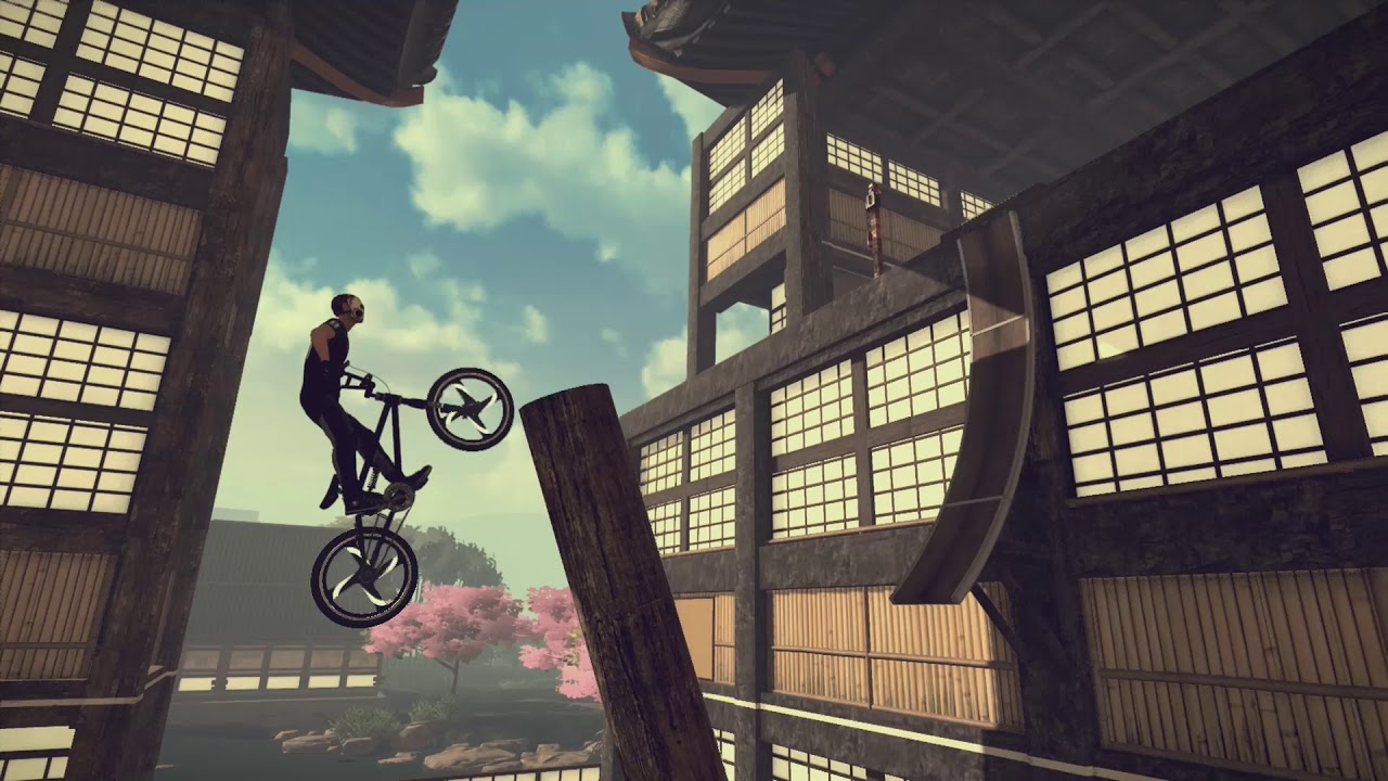 Trials Rising - White Belt (Ninja Level 1 - 0 Fault - Diamond run)