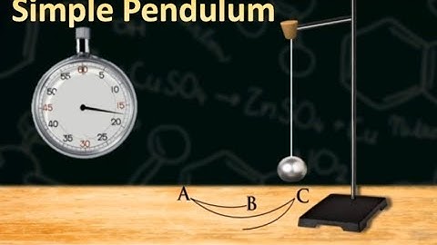 Simple Pendulum | Science Experiment