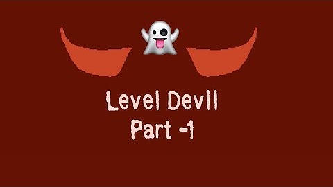Level Devil Game Part-1 | Logical Game | Mobile Games | Gaming Robber