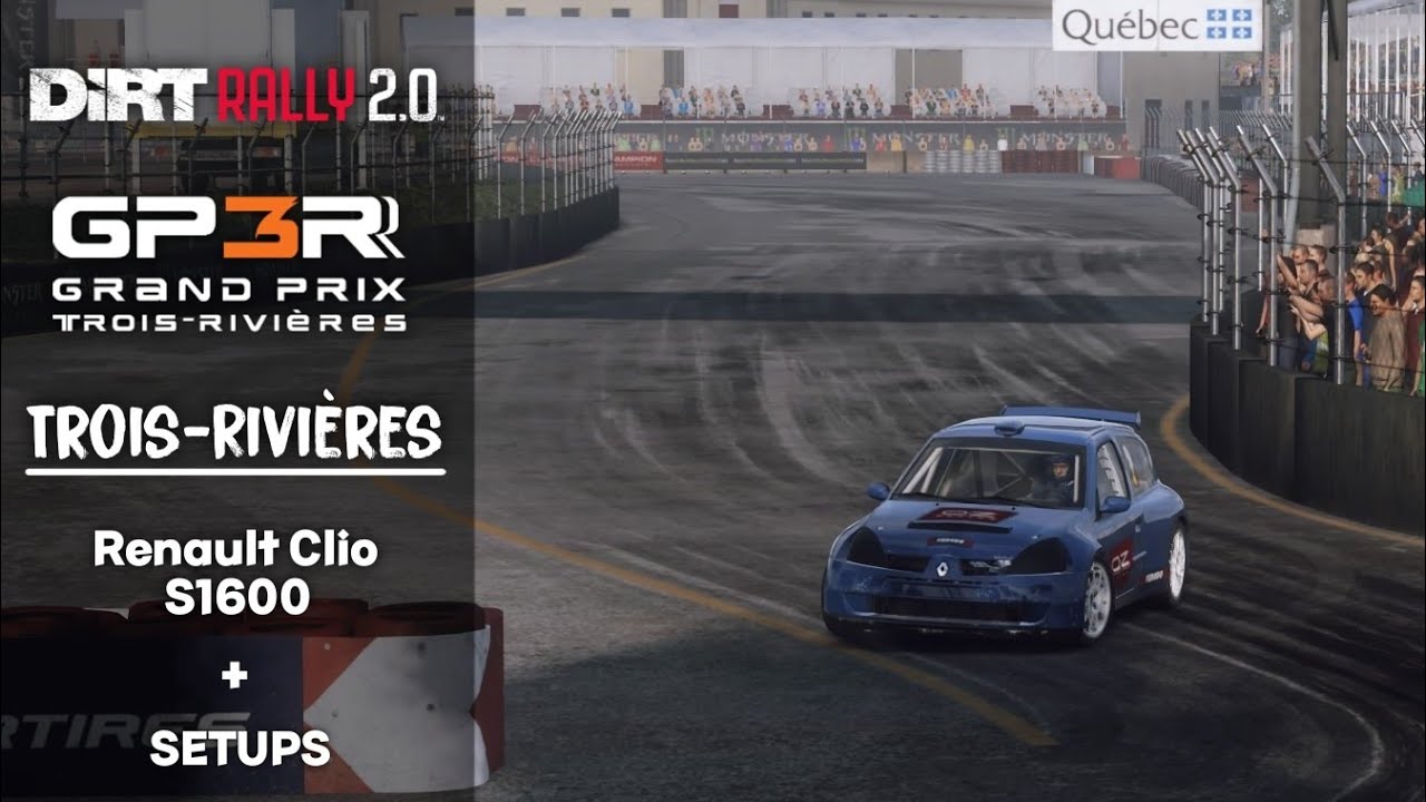 Dirt Rally 2.0 44.440 3 Rivières Canada 🇨🇦 Renault Clio S1600