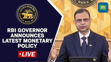 LIVE: RBI Governor Sanjay Malhotra Delivers Key Monetary Policy Statement | Cuts Repo Rate By 25 BPS