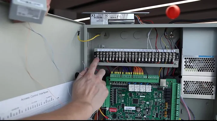 How to Connect a Fire Alarm Signal to a DS K26 G Series Access Controller