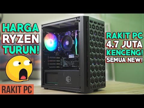 #76 RAKIT PC 4.7 JUTA Pake AMD Ryzen 5 Dual Channel RAM!