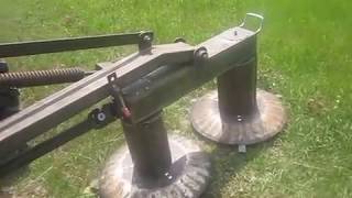 (Home-made rotor mower) Саморобна роторна косарка 1.35 фініш