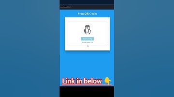 QR code scanner reader #html #css #javascript #shorts #short #trending #webdevelopment #subscribe