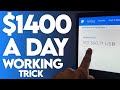 Earn $1400 a Day Using This FREE Trick! (Make Big Money Online)