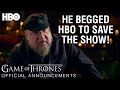 Official Announcements: George R.R. Martin Shames Game of Thrones&#39; Writers David &amp; Dan! (HBO)