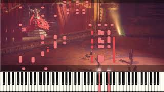 NieR: Automata - A Beautiful Song (Opera Boss Theme) [Synthesia] + MIDI chords