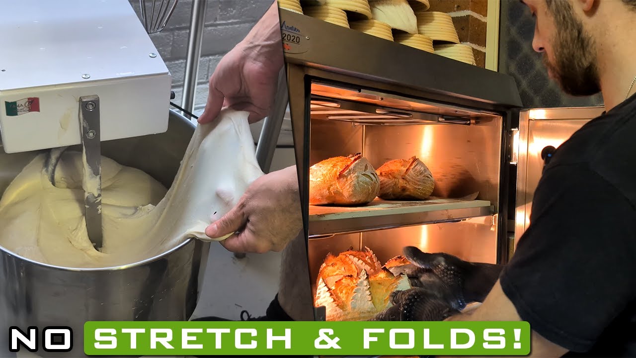 Sourdough Bread: No Stretch & Folds | Quick Mixer Method for Busy Days