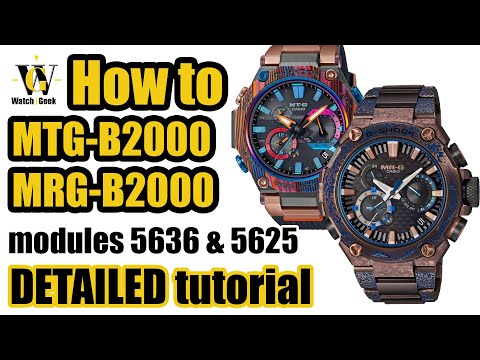MTG-B2000 & MRG-B2000 - modules 5636 & 5625 tutorial on how to setup and use  ALL the functions
