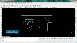 CMS IntelliCAD multiple area and perimeter calculation