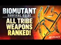 Biomutant - All Tribe Weapons Ranked | Which Item Is Best For You?