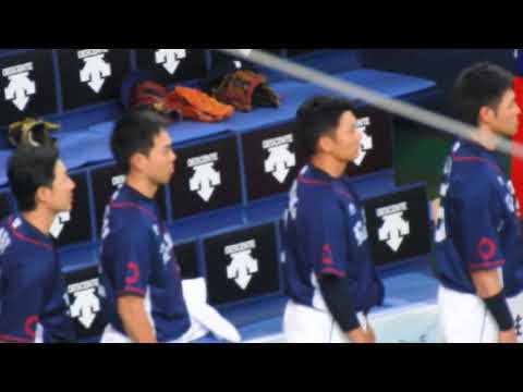 2017.09.02/京セラ/オリックスvs埼玉西武/22回戦/国歌斉唱(ダイアログ・マスクワイア)