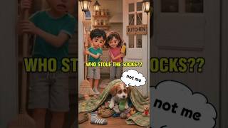 WHO STOLE THE SOCKS #kidsstory #storyforkids #whostolethesocks #bedtimestories #slowenglish