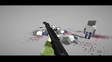 Zombie Ragdoll Testing | Unity 5