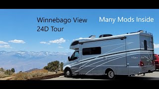 Winnebago View 24D Tour Including Modifications Winnebago Navion (Part 2)