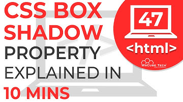 #47 Learn to create an attractive box shadow to your HTML elements using CSS | Learn CSS HTML