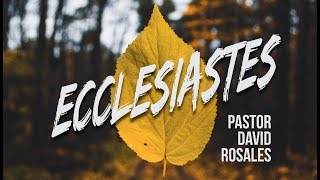 Ecclesiastes 10 "Wisdom Brings Success"