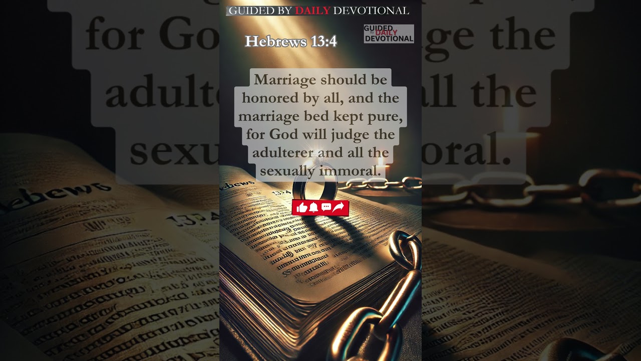 "Hebrews 13:4: Marriage Sanctity Explained"