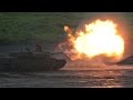 【全弾命中】陸上自衛隊 10式戦車 スラローム走行間実弾射撃 字幕付き|Japan's Type 10 Main Battle Tank slalom shooting live fire JGSDF