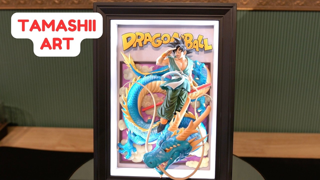 Tamashii Art Dragon Ball Z Son Goku & Dragon Review - YouTube