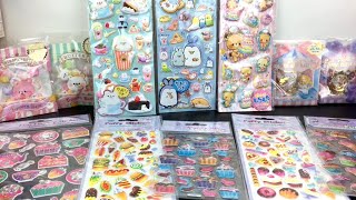 Stationery Haul Kawaii Stickers Disney Princess Desserts Animals Journals & Planner Stickers