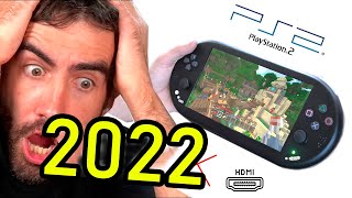 La Mejor PlayStation 2 PORTATIL del 2022 (nueva ps2 portable v3)