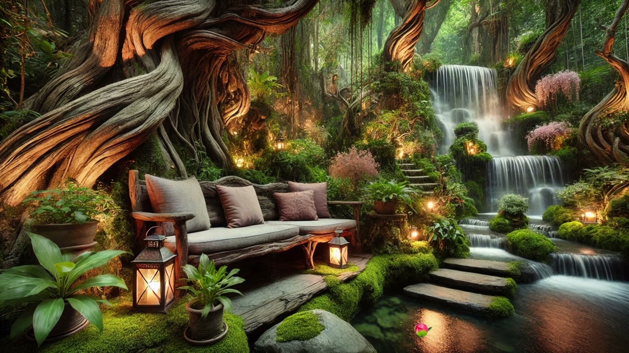 Watch Secret Garden Oasis | Peaceful Waterfall and Enchanted Forest | Relaxing Music on YouTube Watch Secret Garden Oasis | Peaceful Waterfall and Enchanted Forest | Relaxing Music on YouTube