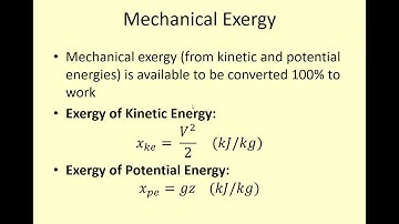 ME 310 - Lecture 04 (Thermo II) - 2nd Law Efficiency, Exergy