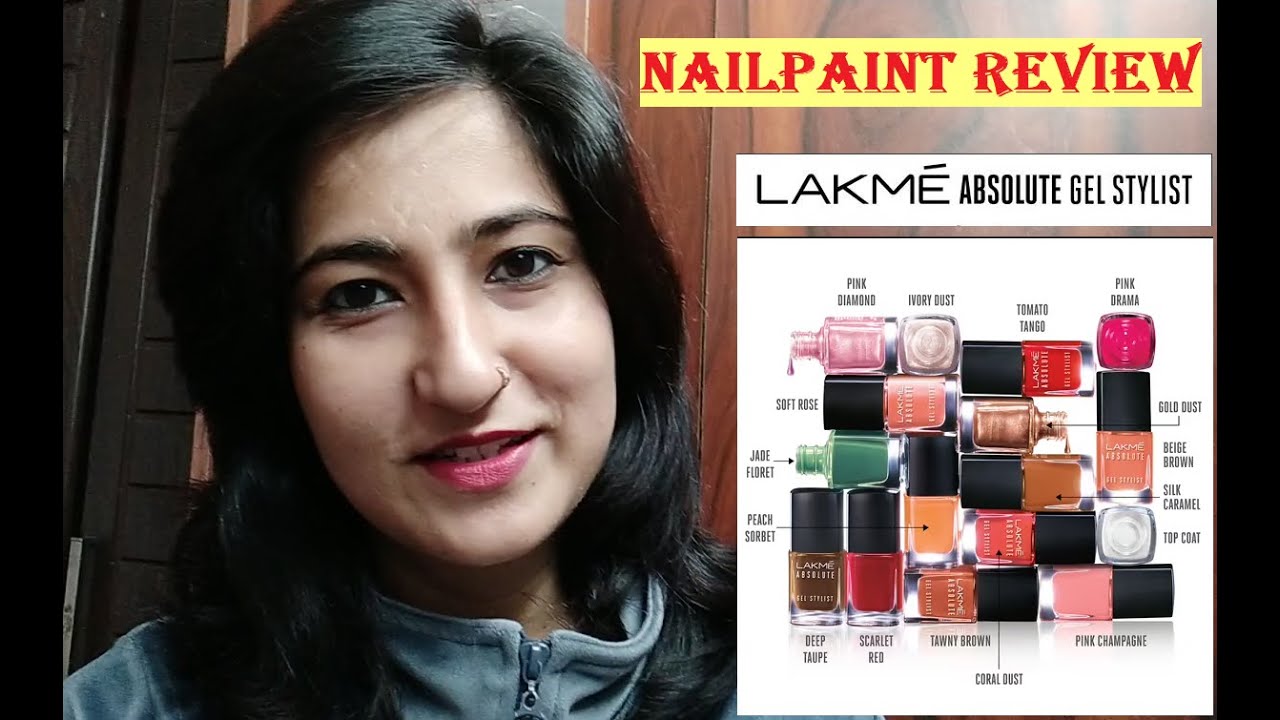 Ahoy! Nails!!: Lakme Absolute Gel Stylist Nail Polish - Scarlet Red Swatch  & Review