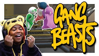 Gang Beasts | Feat. xHeyCharliex and KingDaJohn | Multiplayer Beta | PC Gameplay