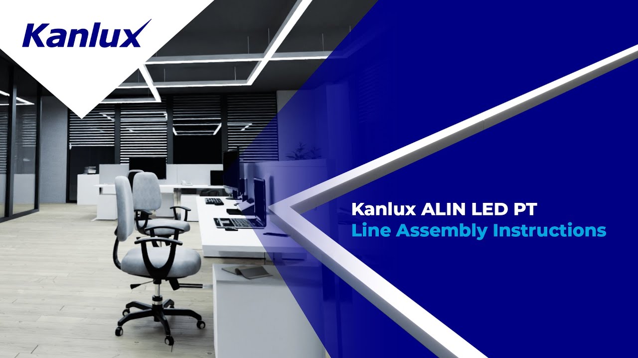 Kanlux ALIN LED PT Line Assembly Instructions