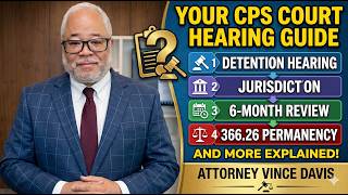 CPS Court Hearing Explained: Detention, Jurisdiction, 6-Month Review, 366.26 & More