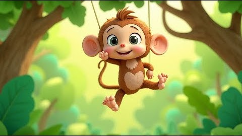 7 Dancing Monkeys on the Tree! | Fun Monkey Counting Song for Kids | Sing Along Nursery Rhyme