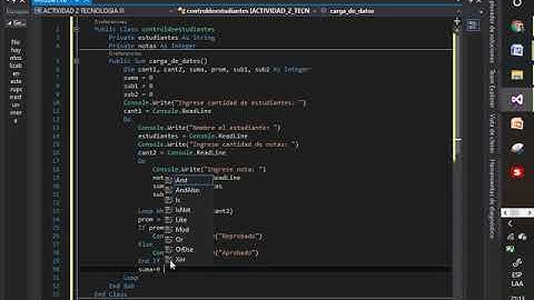 COMO CREAR UN CONTROL DE NOTAS DE ESTUDIANTES EN VISUAL BASIC (CON VECTORES)