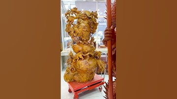 Tượng Gỗ Di Lặc Nu Hương To Bậc Nhất Trên Thị Trường | Tượng Gỗ Đẹp | 08.792.33333