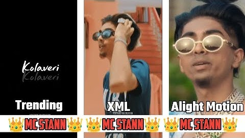 Why This Kolaveri Di X Basti ka Hasti #mcstan  🥵🔥 ||New Hot Xml || Xml File🖤 || Alight Motion Preset