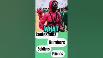 Guess the Right Answer! ✅ Squid Game Quiz  #quiz #shortvideo #squidgame #squidgame2 #shorts