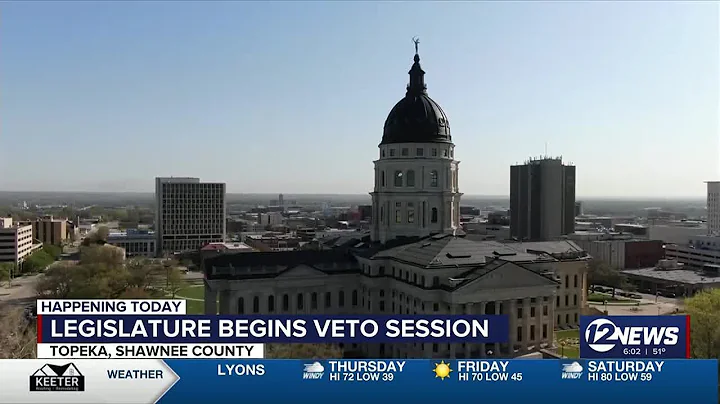 Kansas lawmakers return to Topeka for veto session