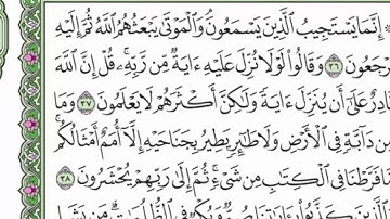 05 سورة الأنعام القارئ عبد الرحمن العوسي - رتل و استمع -