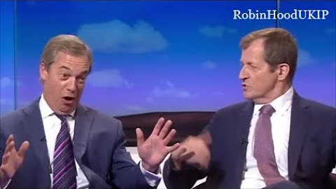 Nigel Farage vs Alastair Campbell epic debate