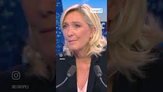 Marine Le Pen sur l'attaque contre Israël : \