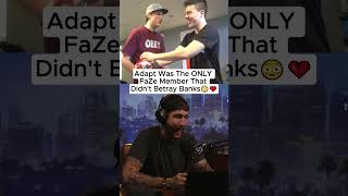 Adapt Was The ONLY FaZe Member That Didn't Betray Banks 😳💔 #fazebanks #fazeadapt #coreboys